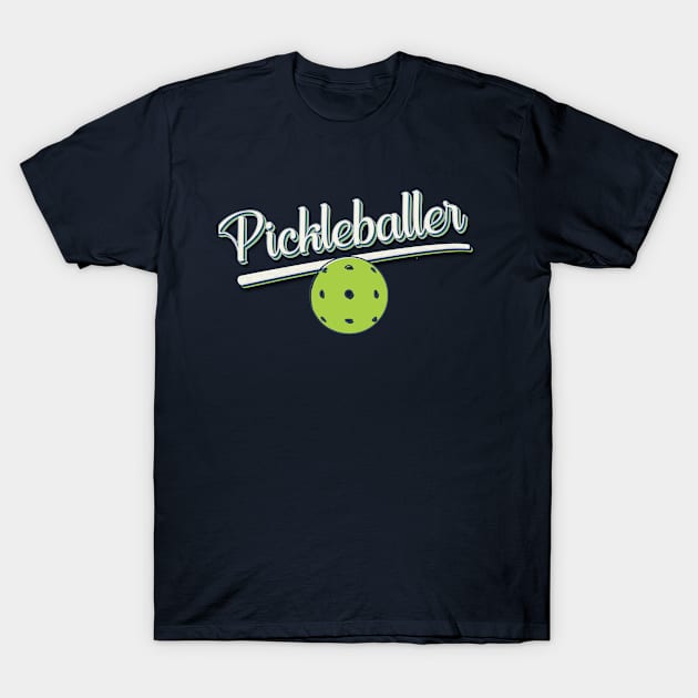 Pickleballer T-Shirt by SharksOnShore